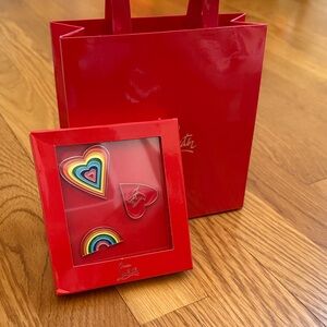 Christian Louboutin Set Of Three Pins